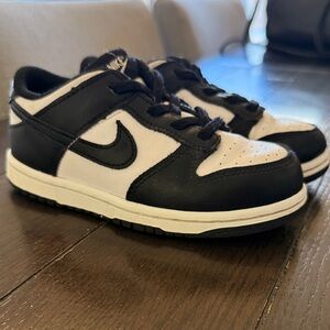 Nike Kids Black and White Sneakers